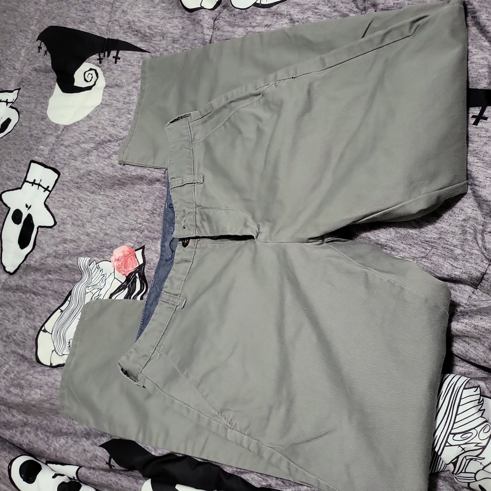 Gray pants